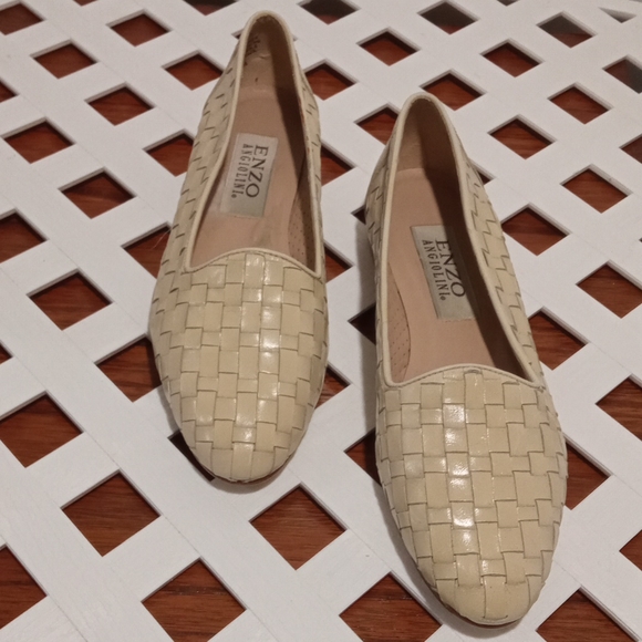 90s Enzo Angiolini Leather Flats Loafer - Picture 2 of 5